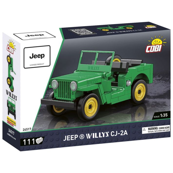COBI 24517 JEEP WILLYS CJ-2A GREEN