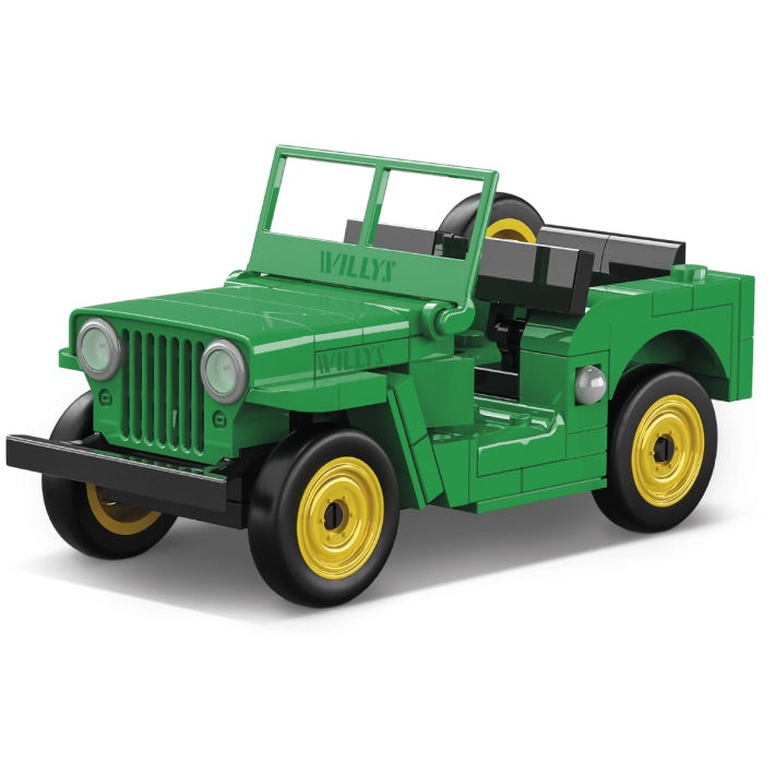 COBI 24517 JEEP WILLYS CJ-2A GREEN