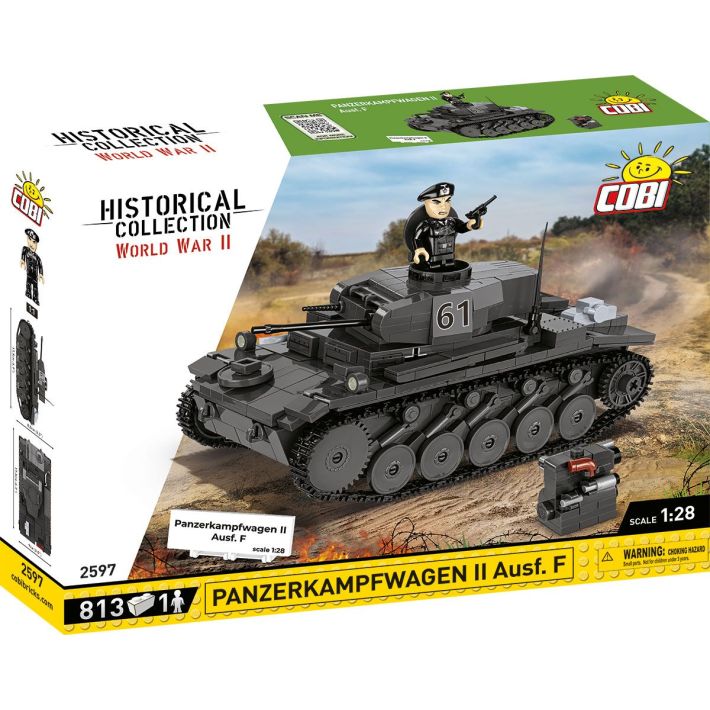 COBI 2597 PANZERKAMPFWAGEN II AUSFF