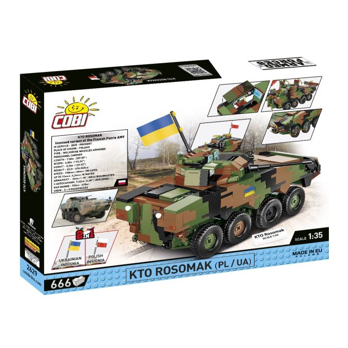 COBI 2629 KTO ROSOMAK 2IN1 PL