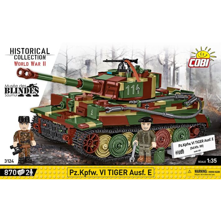 COBI 3124 PZKPFW VI TIGER AUSF.E