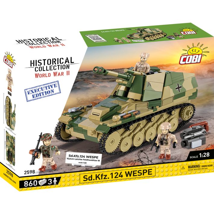 COBI 2598 D.KFZ.124 WESPE EXECUTIVE EDITION