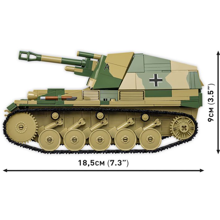 COBI 2598 D.KFZ.124 WESPE EXECUTIVE EDITION