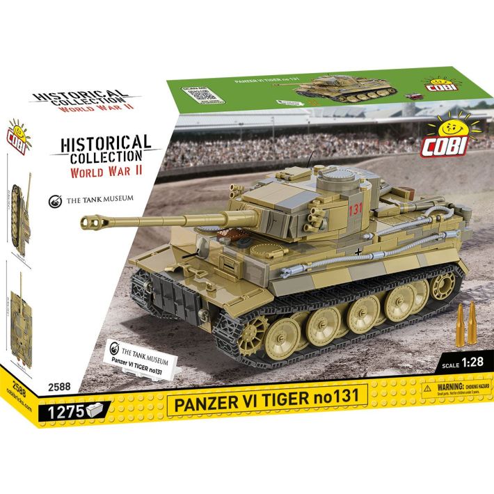 COBI 2588 Panzer VI Tiger I no131 The Tank Museum