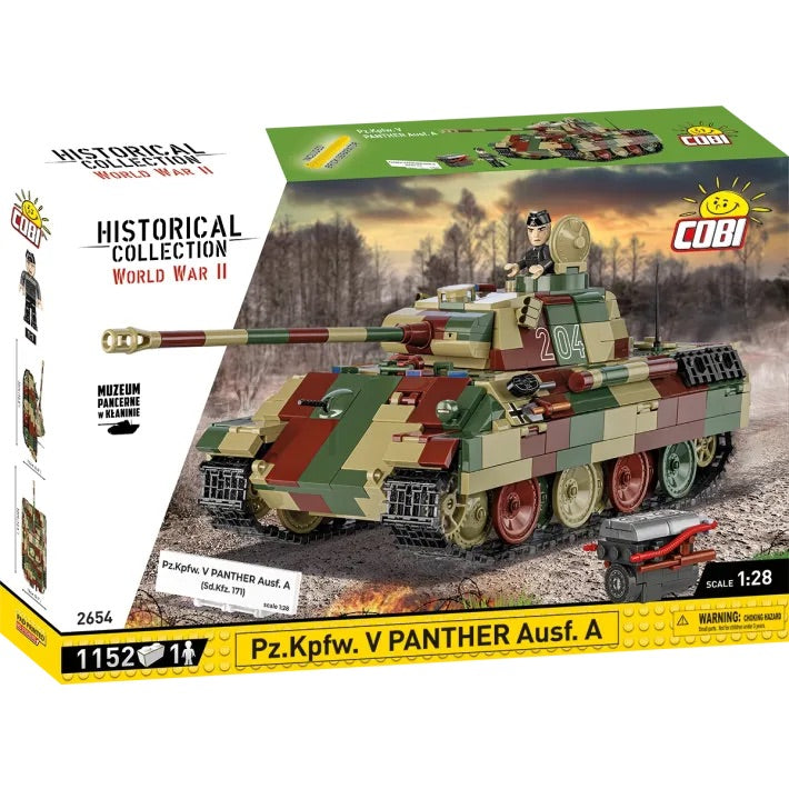 Cobi WW2 - Panzer V Panther Ausf. A, 1150 Pieces | Buy online at The Nile Cobi WW2 - Panzer V Panther Ausf. A, 1150 Pieces | Buy online at The Nile