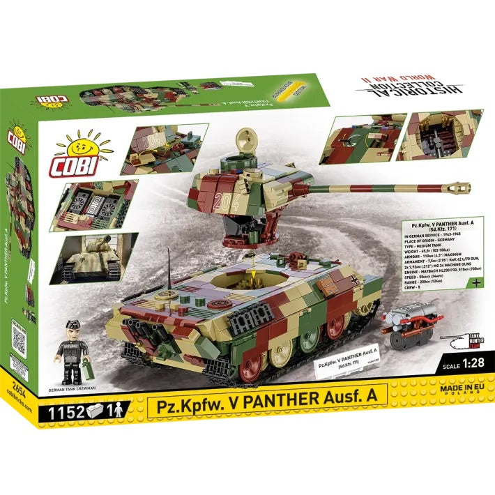 COBI 2655 PANZER V PANTHER AUSF.G PUDEL1133