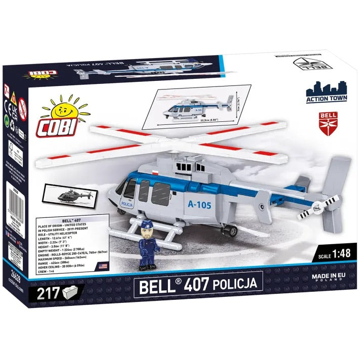 COBI 26628 BELL 407 - POLICE scale 1:48