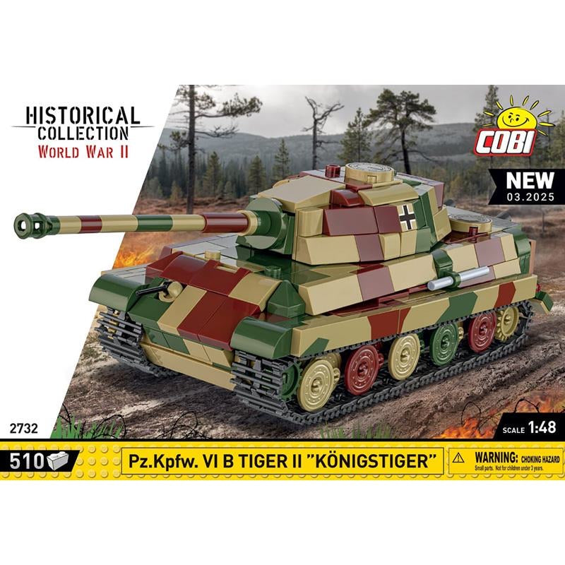 COBI 2732 Pz.Kpfw. VI B TIGER II "Königstiger" scale 1:48
