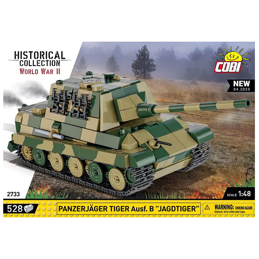 COBI 2733 PANZERJAGER TIGER AUSF.B 528 KL.