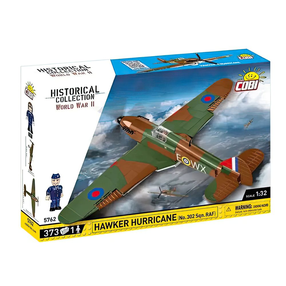 COBI 5762 HAWKER HURRICANE (NO.302) 373 KL.
