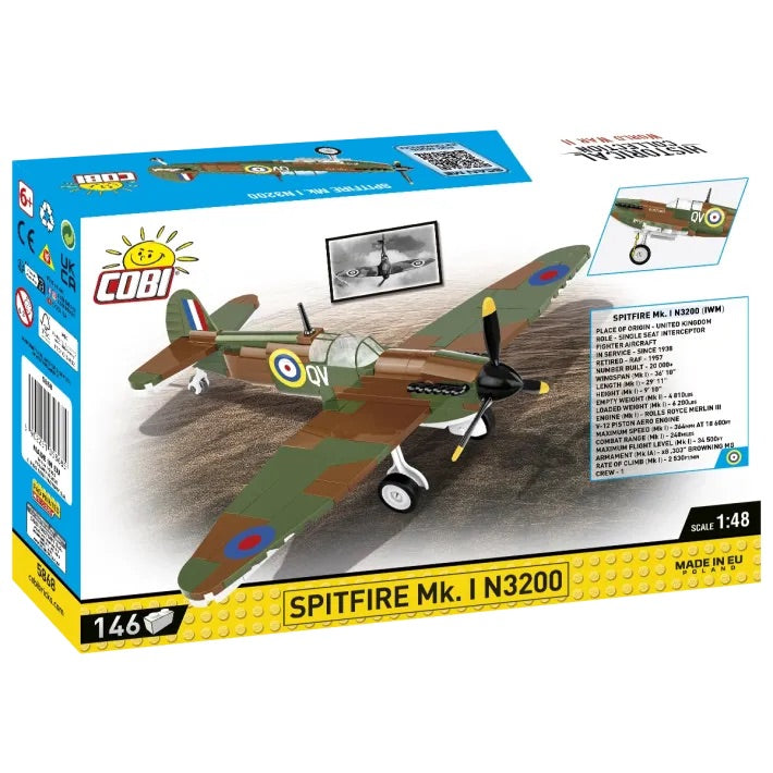 COBI 5868 SPITFIRE MK.I N3200 146 KL.