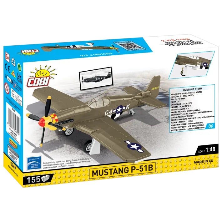COBI 5869 MUSTANG P-51B 158 KL.