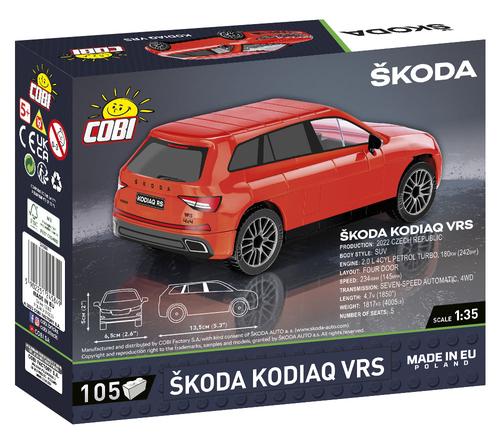 COBI 24584 SKODA KODIAQ VRS