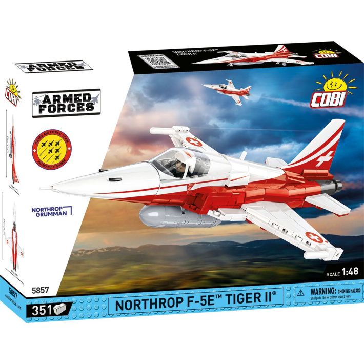 COBI 5857  Northrop F-5E™ Tiger II Patrouille Suisse