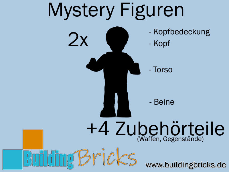 Cobi - zwei Mystery Figuren mit Zubehör