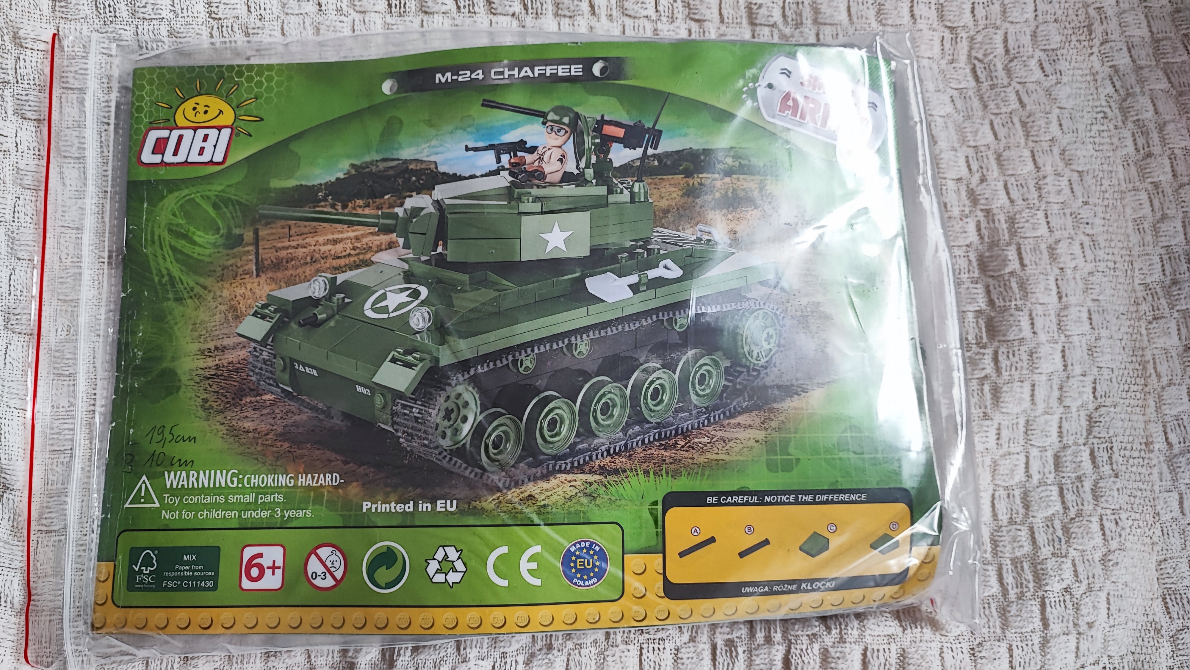 Cobi 2457 M24 Chaffee (2. Version) gebraucht