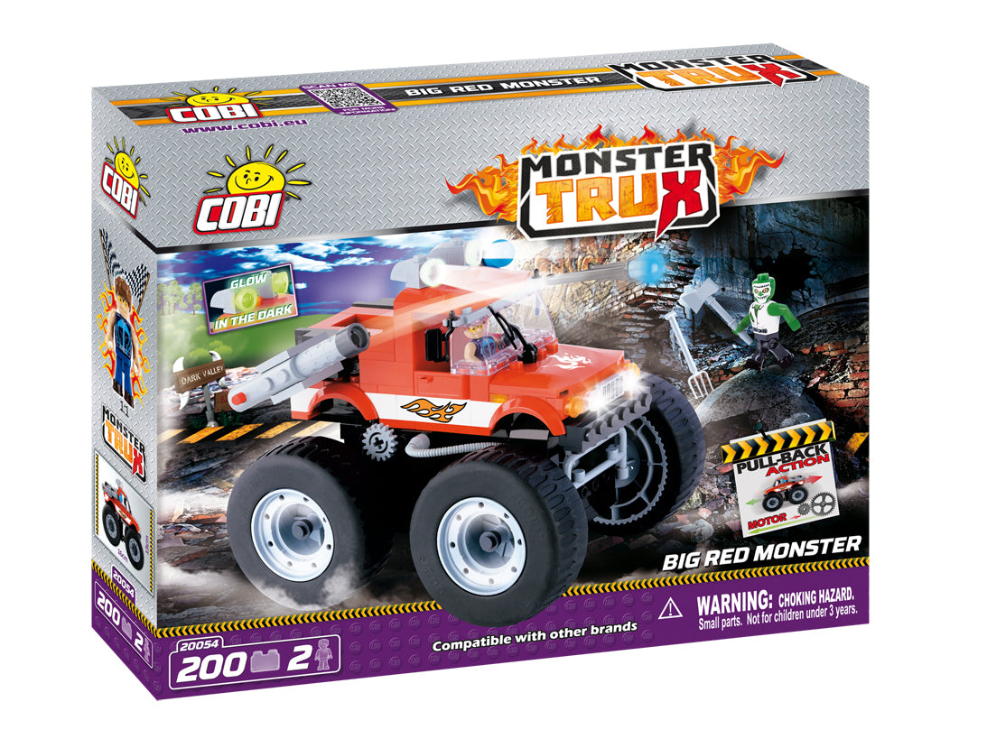Cobi 20054 Monster Trux Gran Monstruo Rojo