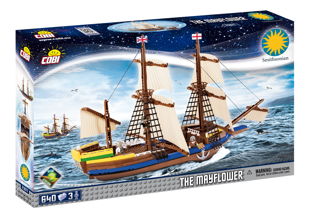 Cobi 21077 Pilgrim Ship The Mayflower