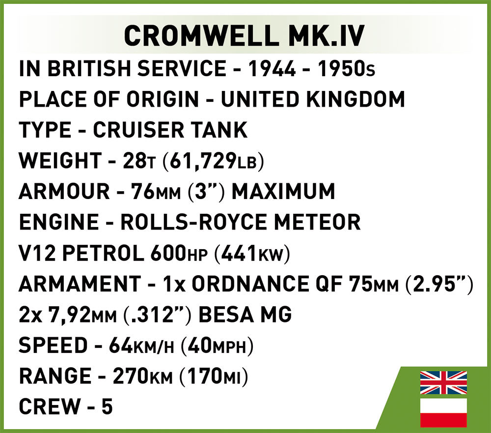 Cobi 2269 Cromwell MK.IV