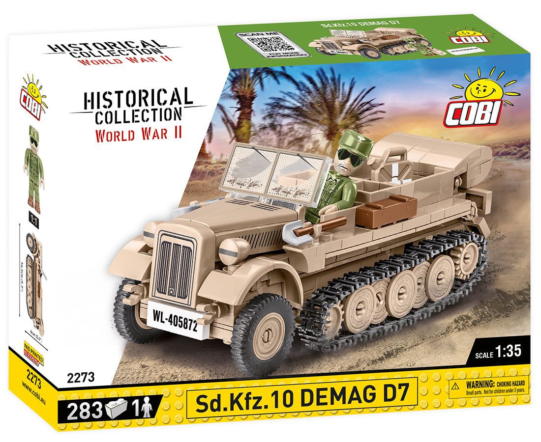 Cobi 2273 Sd.Kfz. 10 Demag D7