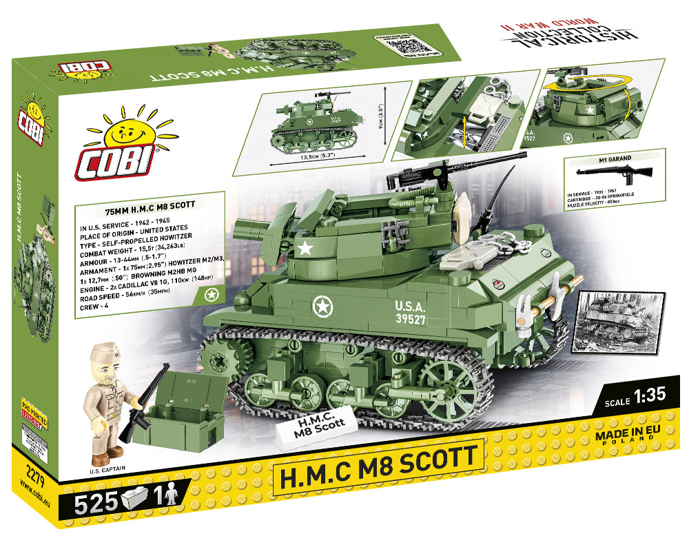 Cobi 2279 H.M.C. M8 Scott