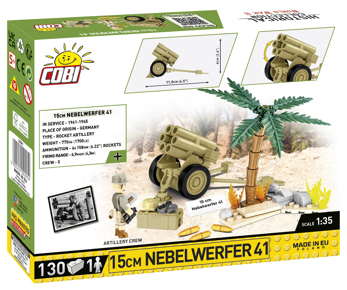 Cobi 2291 15cm Nebelwerfer 41 DAK