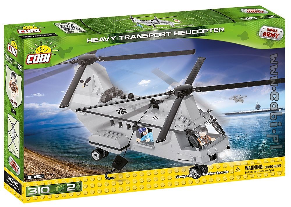 Helicóptero de transporte pesado Cobi 2365 (1/2018)