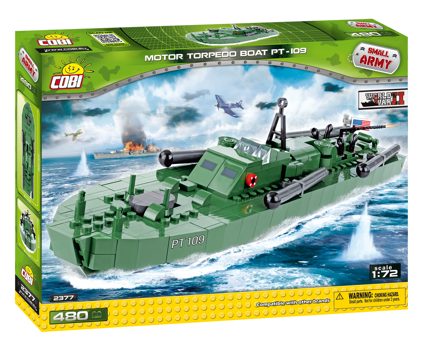 Cobi 2377 Motor Torpedo Boat PT-109