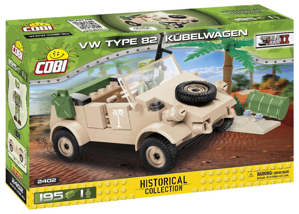 Cobi 2402 VW Typ3 82 Kübelwagen