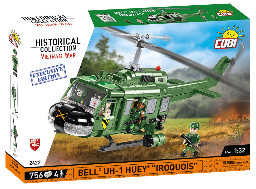 Cobi 2422 Bell UH-1 Huey Iroquois - Edición ejecutiva