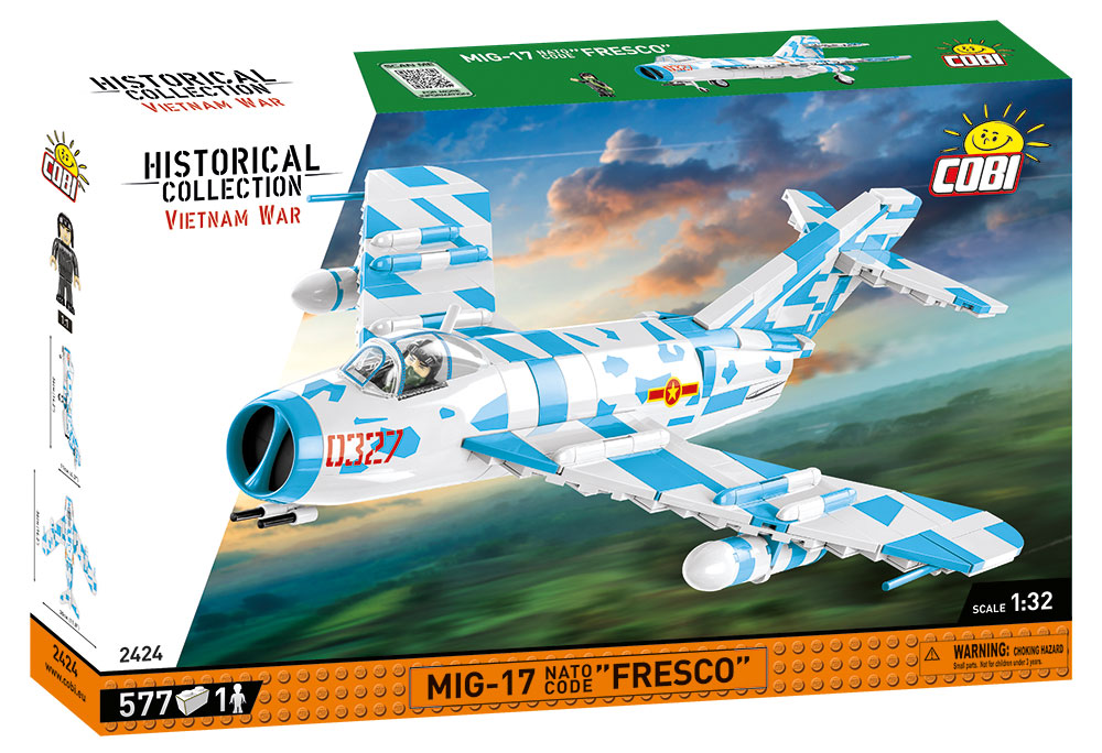 Cobi 2424 MIG-17 NATO code ”Fresco”