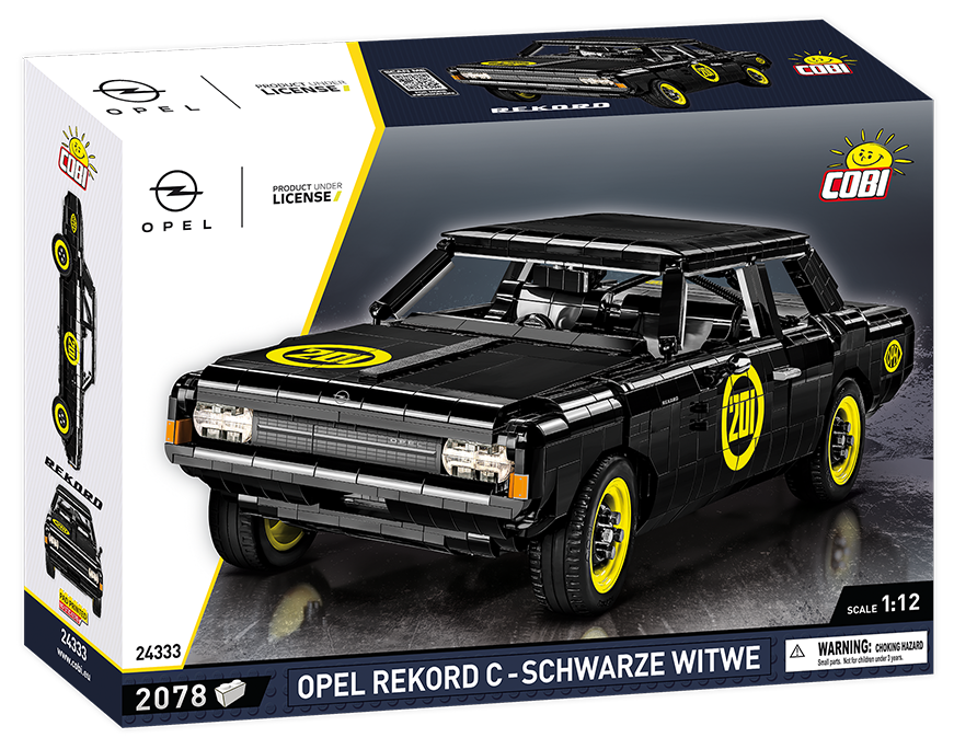 Cobi 24333 Opel Record C - Black Widow 1:12