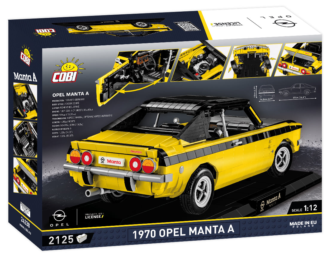 Cobi 24338 1970 Opel Manta A Executive Edition