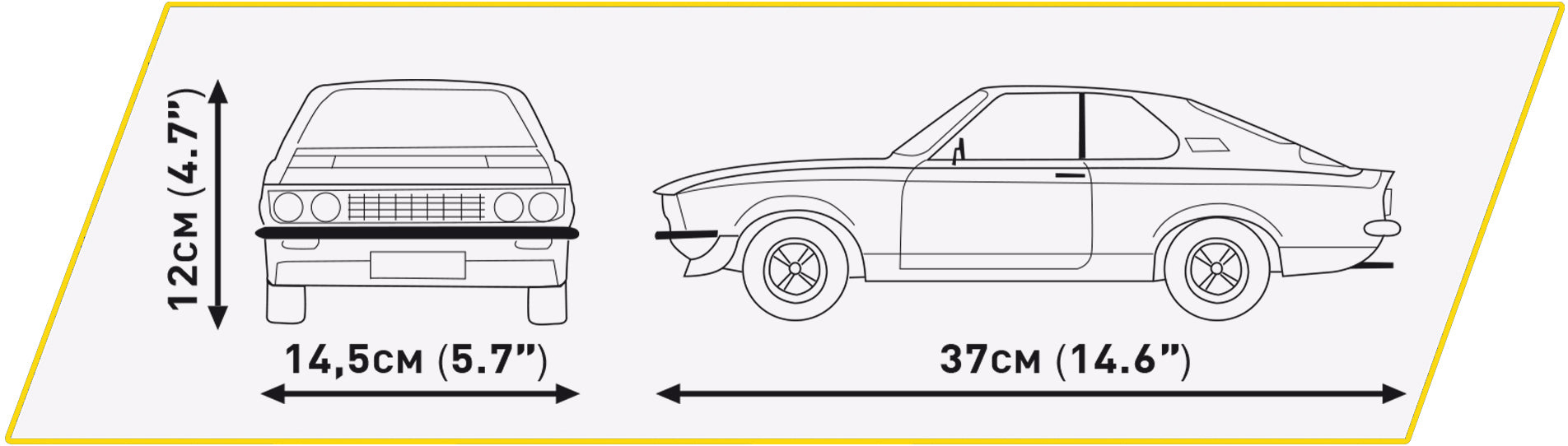 Cobi 24339 1970 Opel Manta A