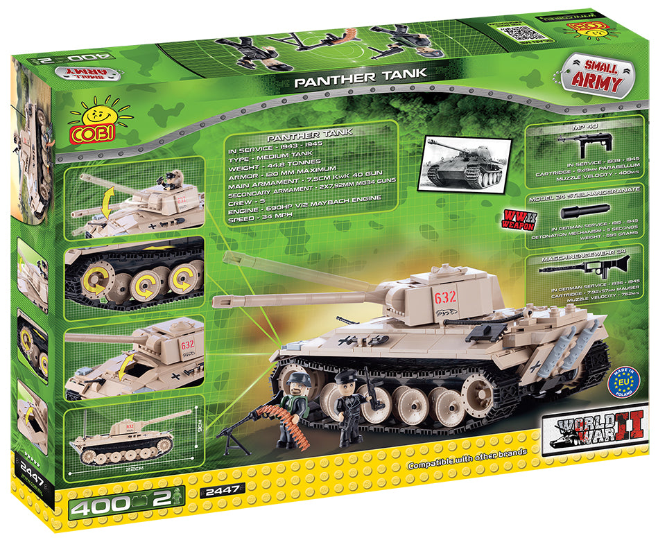 Cobi 2447 Panther Tank (1/2014)