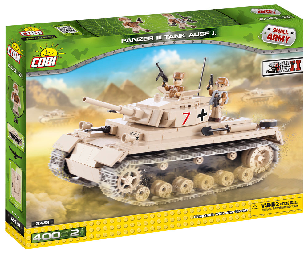 Cobi 2451 Panzer III Ausf.J (1/2014)