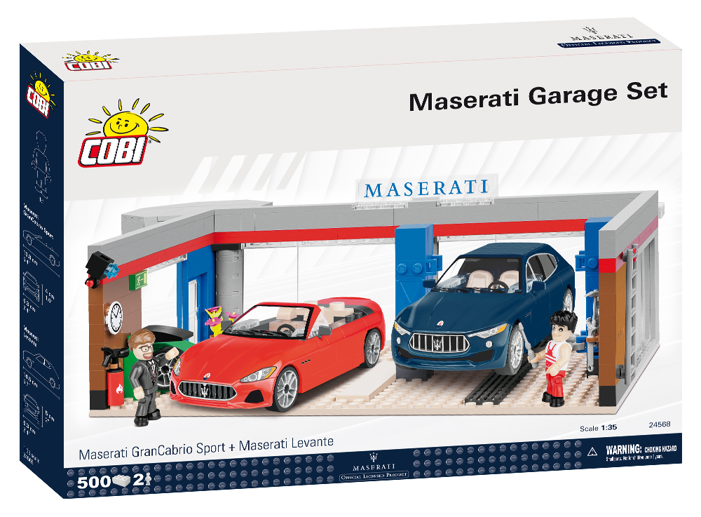 Cobi 24568 Conjunto de garaje Maserati