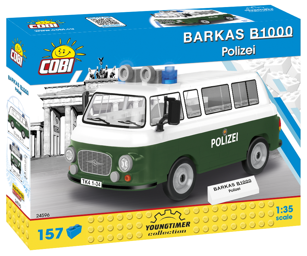 Cobi 24596 Barkas B1000 Police