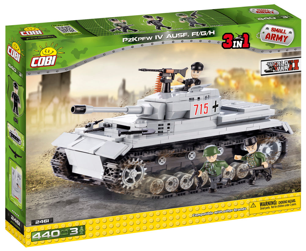 Cobi 2461 PzKpfw IV Ausf.F1/G/H (1/2014)