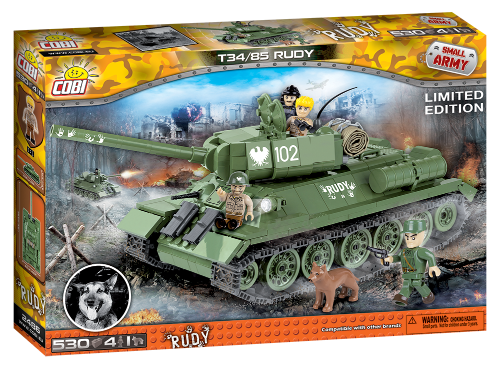 Cobi 2486 T34/85 Rudy LIMITED Edition
