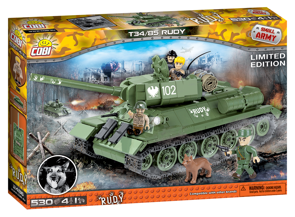 Cobi 2486 T34/85 Rudy Edición LIMITADA