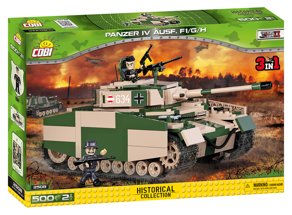Cobi 2508 Panzer IV Ausf. F1/G/H (1/2018)