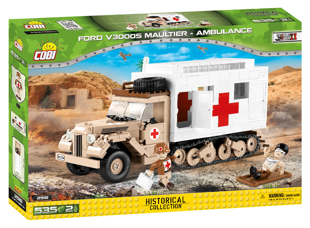 Ambulancia Mula Cobi 2518 Ford V3000S