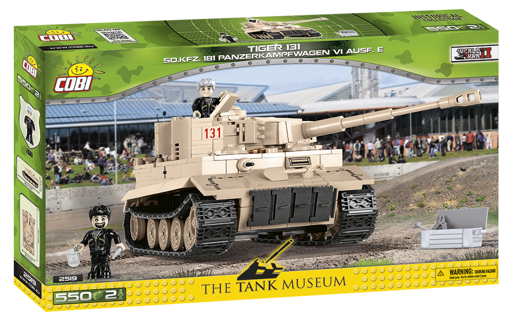 Cobi 2519 PzKpfw VI Tiger I Ausf. E "Tiger 131" (1.Version)