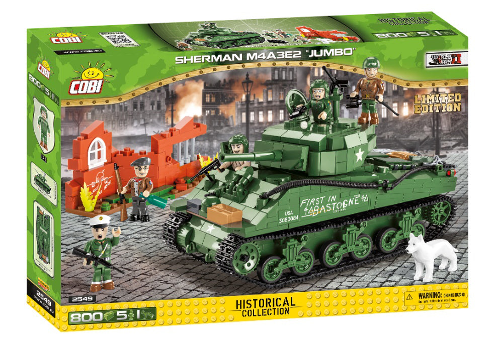Cobi 2549 Sherman M4A3E2 Jumbo Limited Edition