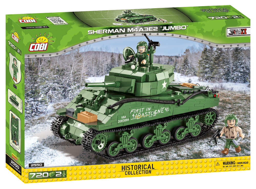 Cobi 2550 Sherman M4A3E2 Jumbo