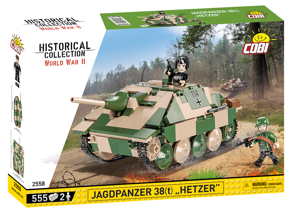Cobi 2558 Jagdpanzer 38t "Hetzer"