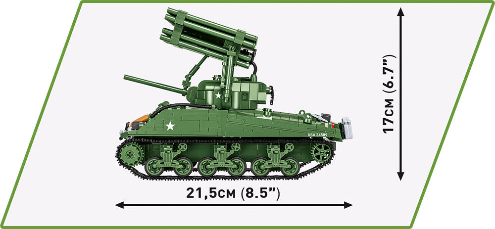 Cobi 2569 M4A3 Sherman &amp; T34 Calliope Edición Ejecutiva