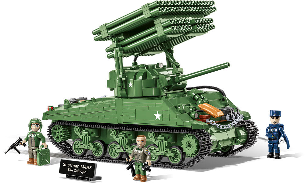 Cobi 2569 M4A3 Sherman &amp; T34 Calliope Edición Ejecutiva