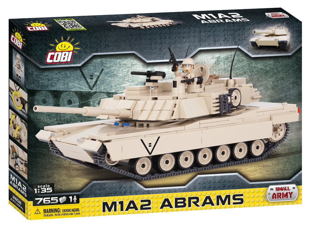 Cobi 2608 M1A2 Abrams (1ª versión)